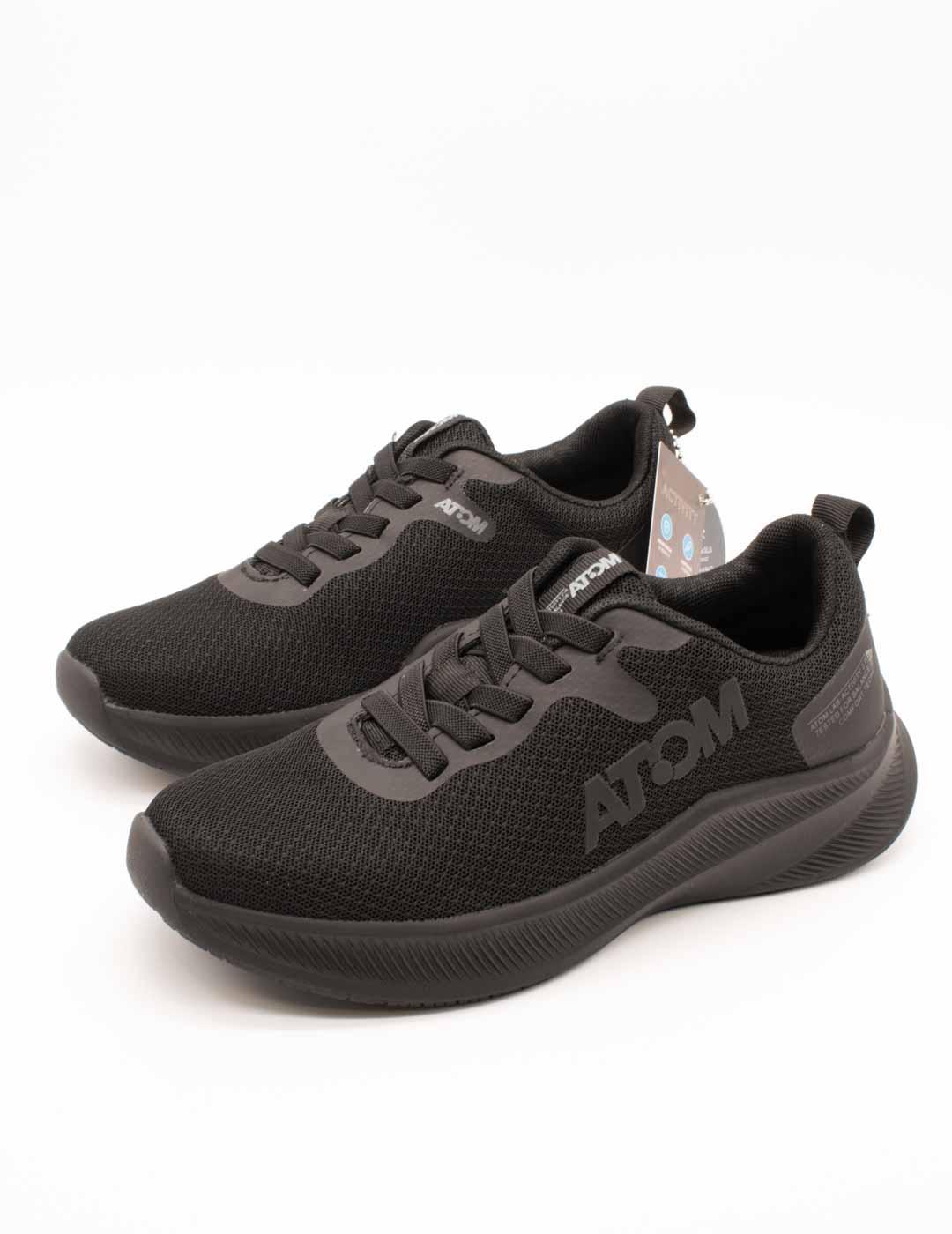 Zapato Fluchos AT129 Activity Black de Mujer