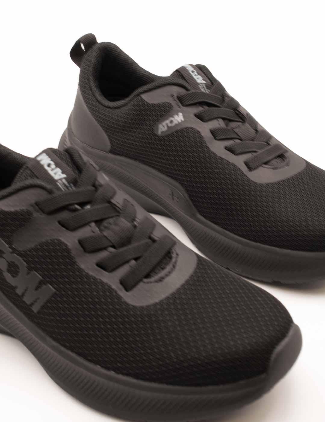 Zapato Fluchos AT129 Activity Black de Mujer