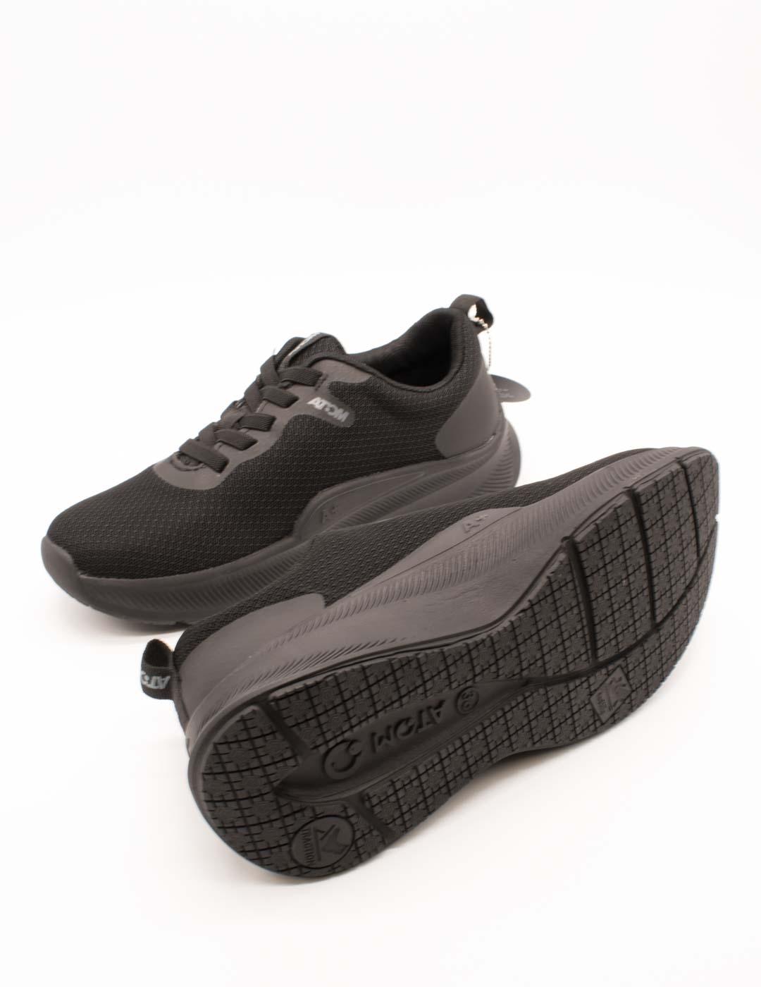 Zapato Fluchos AT129 Activity Black de Mujer