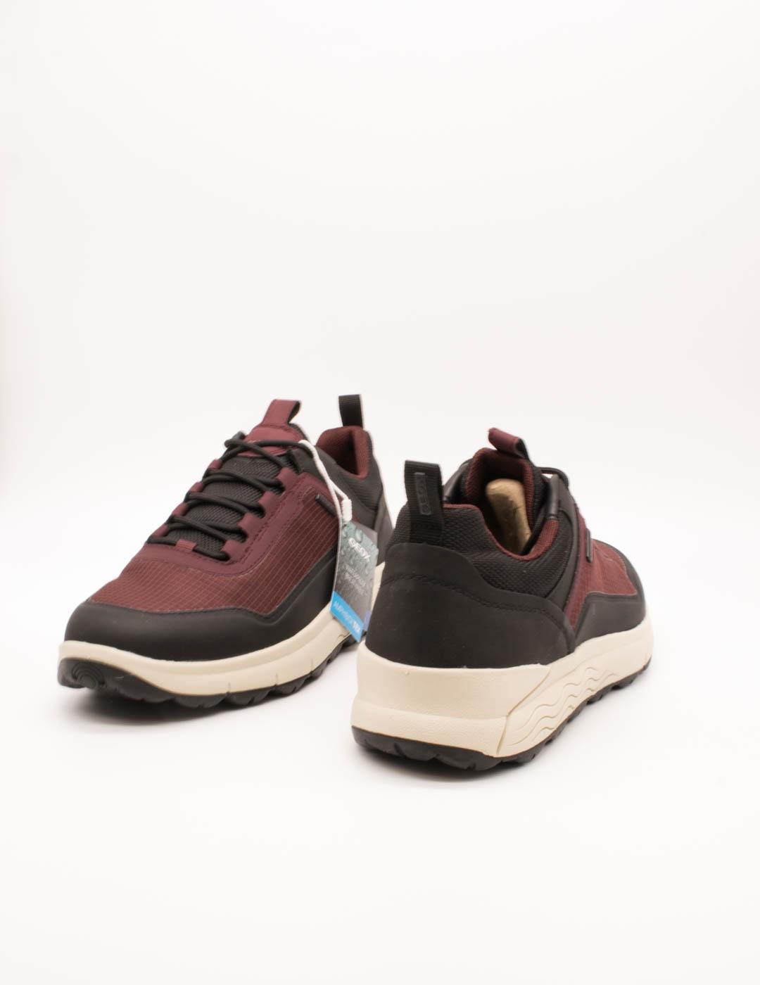 Deportivo Geox U56FDA 0119J C7011 Spherica Wine de Hombre