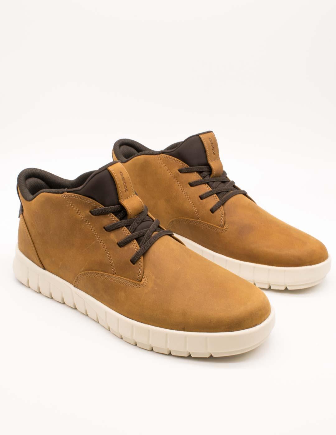 Botín Geox U56MAB 000FF C6002 Flextride Brown de Hombre