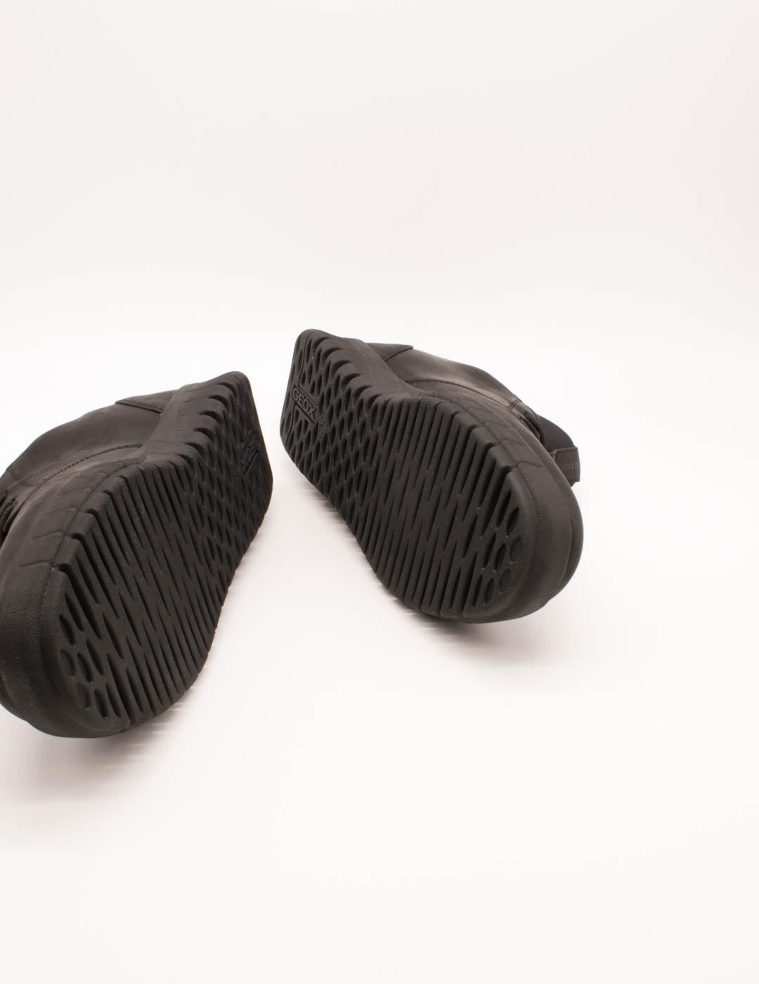 Botín Geox U56MAB 000FF C9999 Flextride Black de Hombre