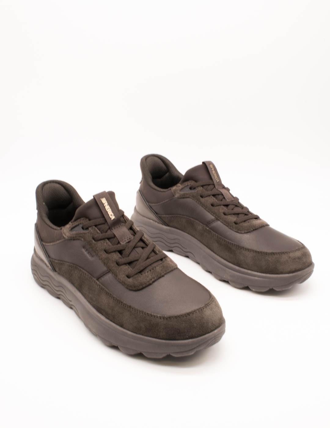 Deportivo Geox U56MPA 08522 C6006 Spherica Brown de Hombre