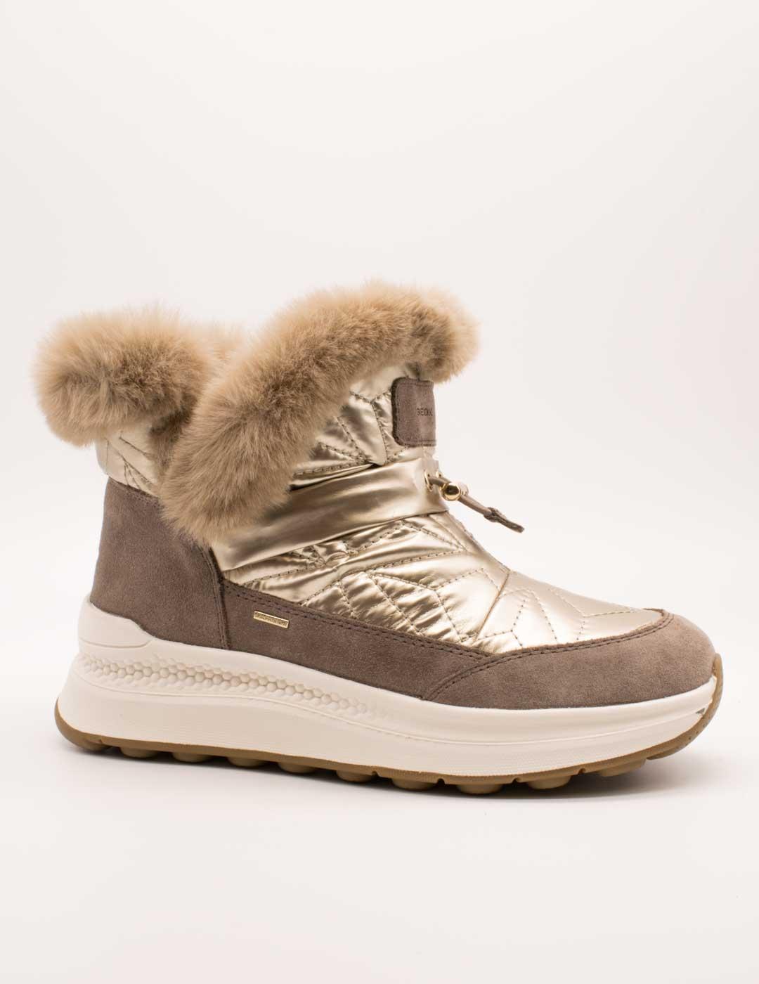 Botín Geox D46WPB 0LV22 C6172 Spherica Taupe de Mujer