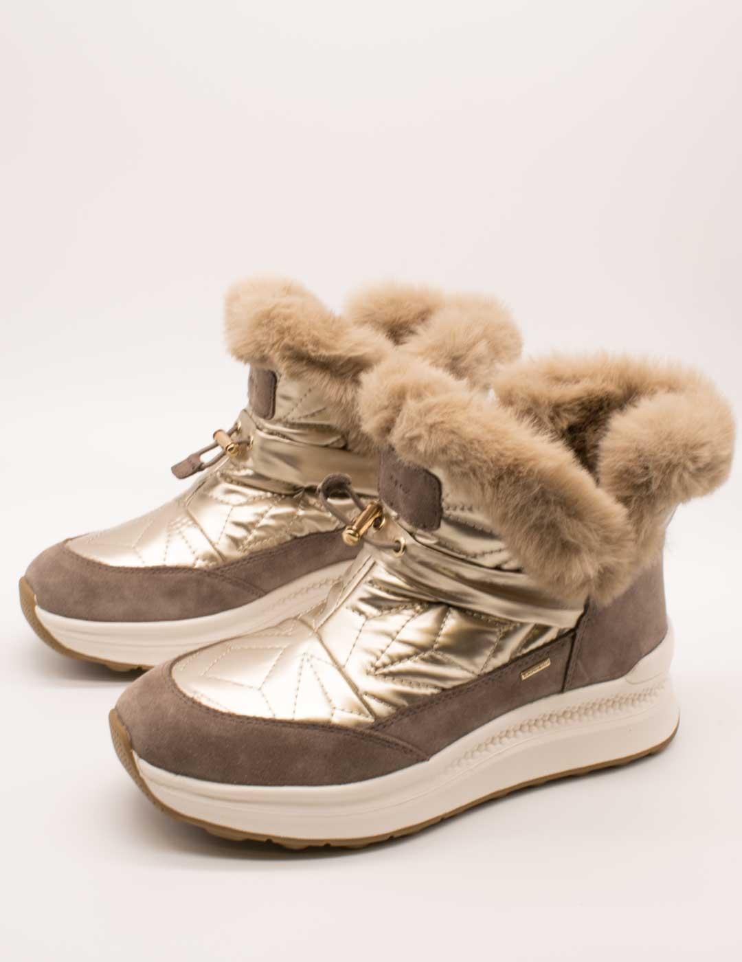 Botín Geox D46WPB 0LV22 C6172 Spherica Taupe de Mujer