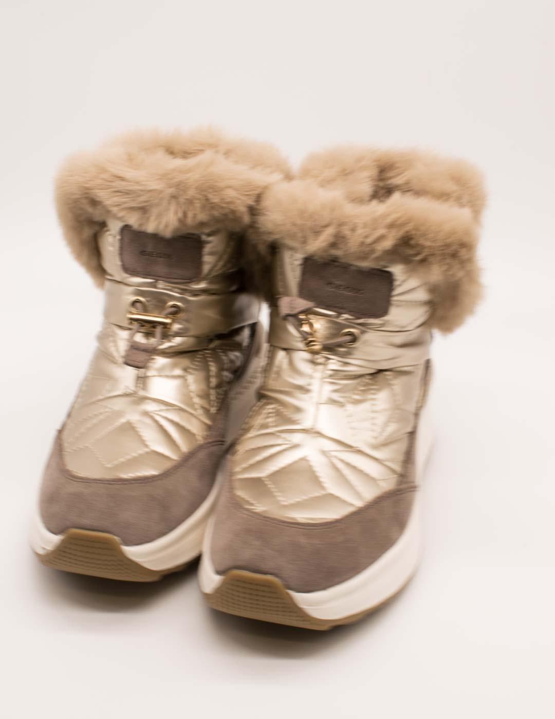 Botín Geox D46WPB 0LV22 C6172 Spherica Taupe de Mujer