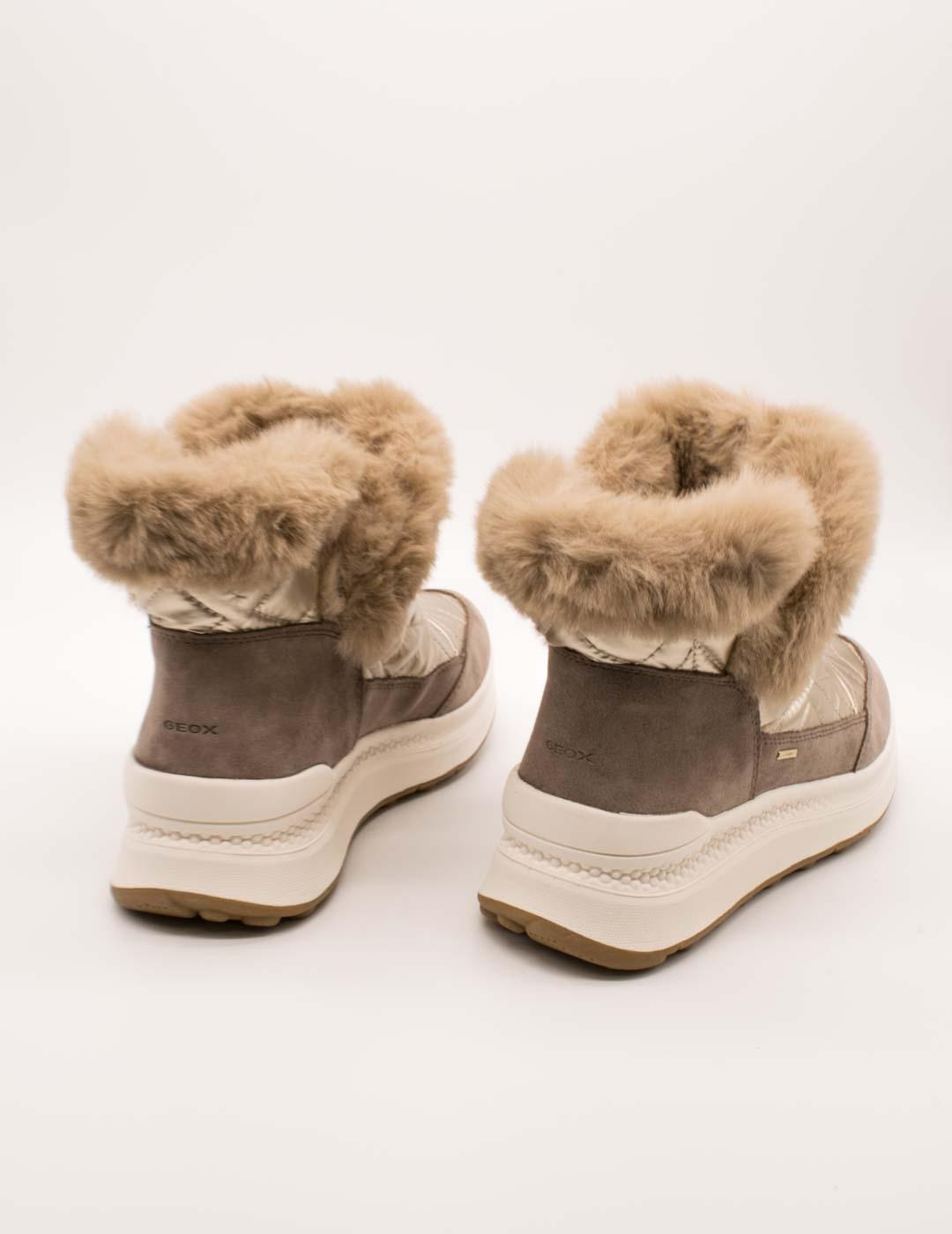 Botín Geox D46WPB 0LV22 C6172 Spherica Taupe de Mujer