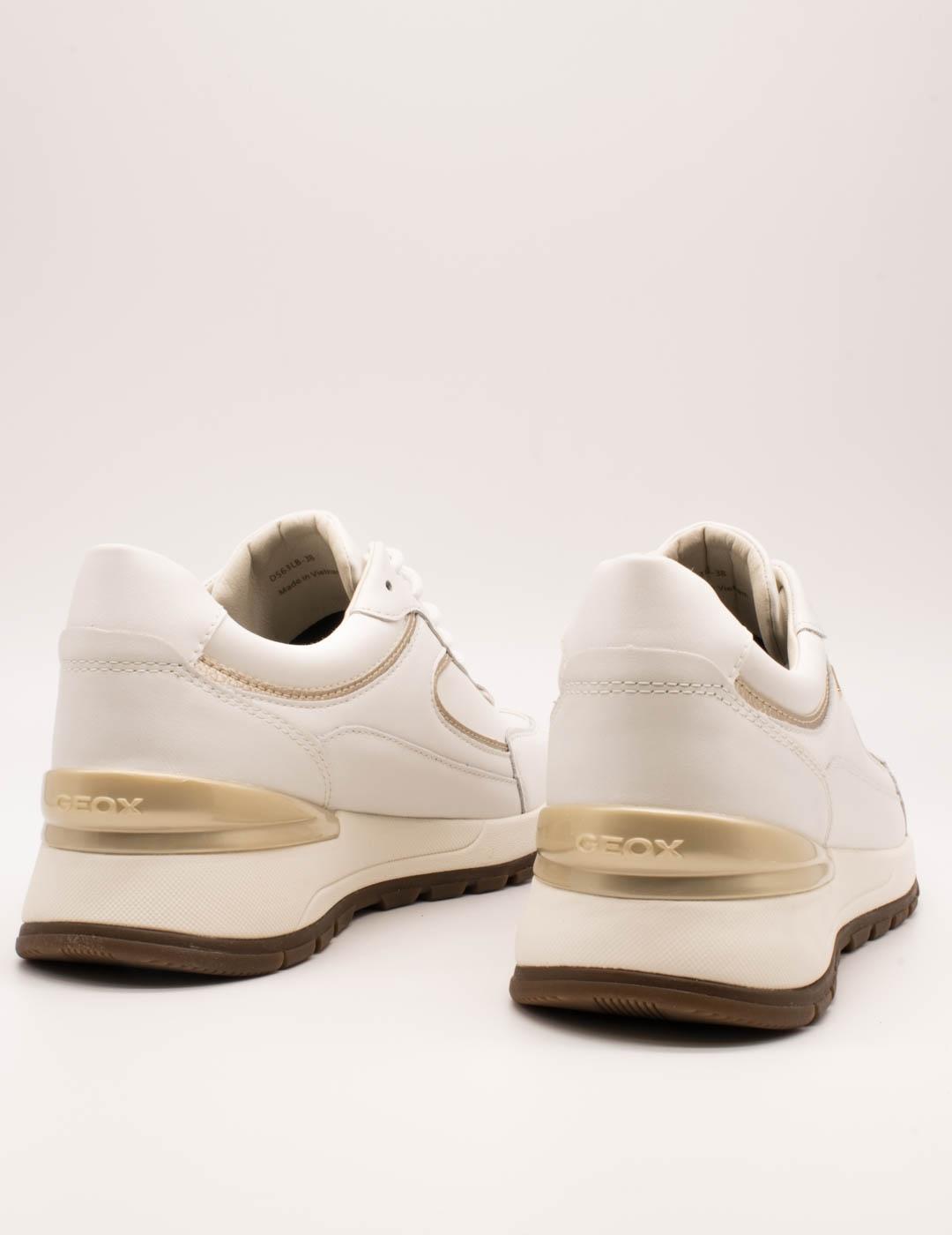 Deportivo Geox D563LB 08554 C1000 Desya White de Mujer