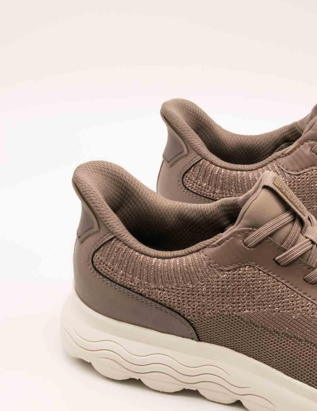 Deportivo Geox D567MA 06KBC C6029 Spherica Taupe de Mujer