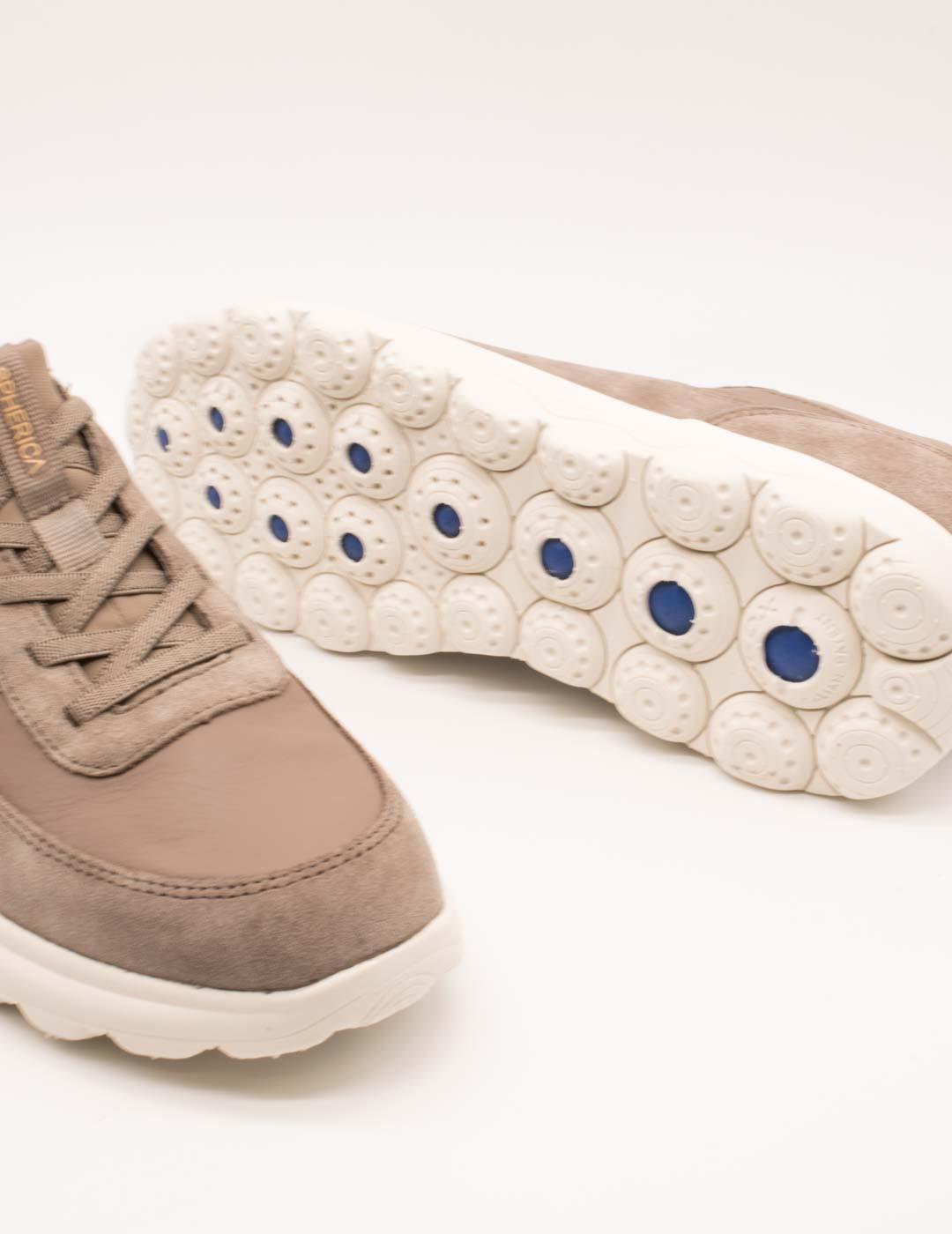 Deportivo Geox D567MB 08522 C6029 Spherica Taupe de Mujer