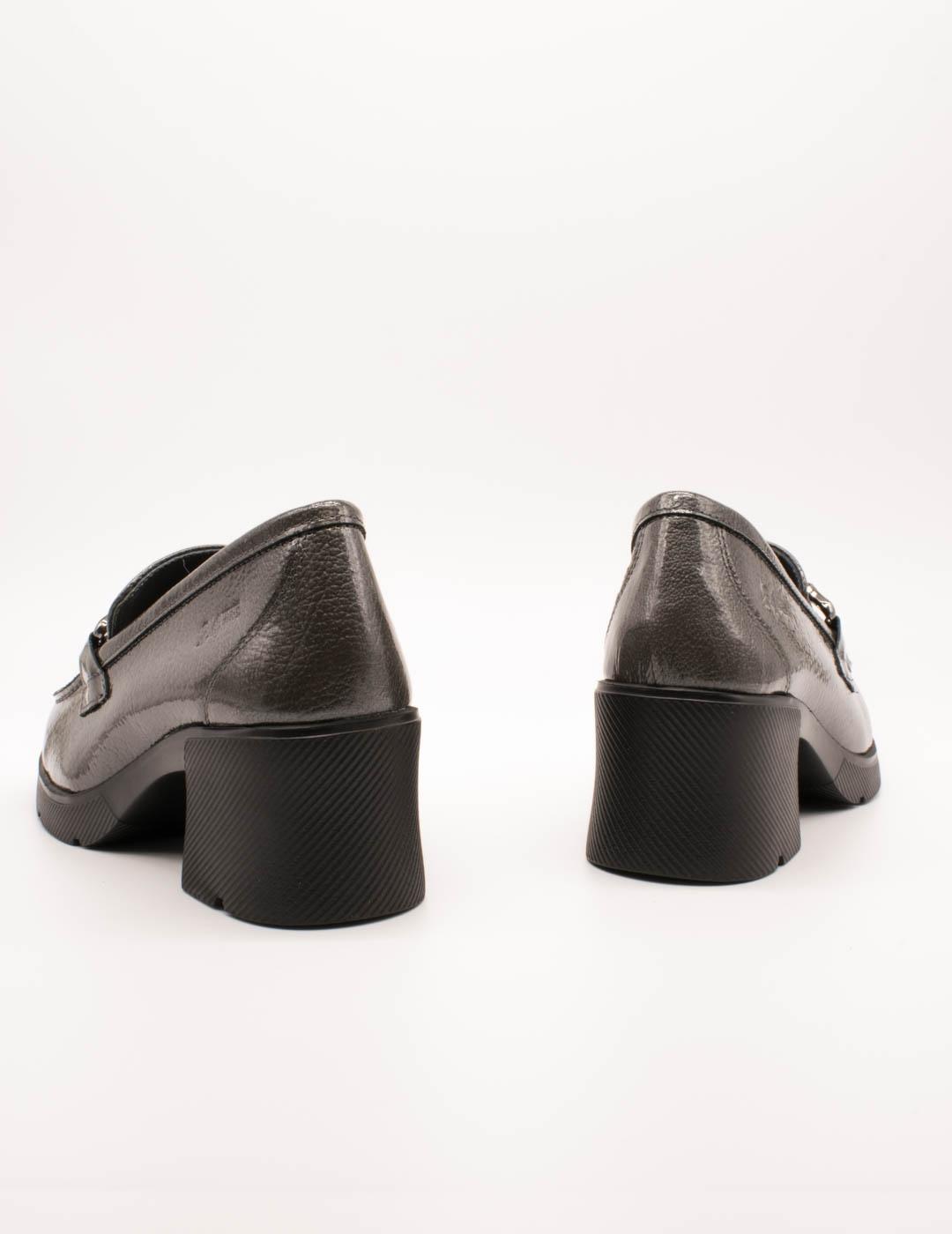 Zapato 24HRS 26607 Rocks Antracita de Mujer