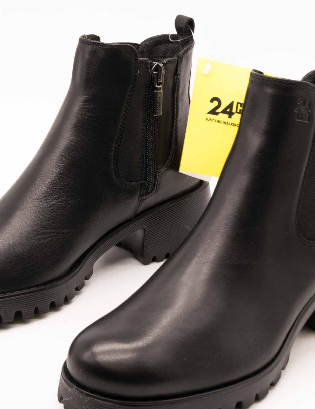 Botín 24HRS 26568 Mist Negro de Mujer