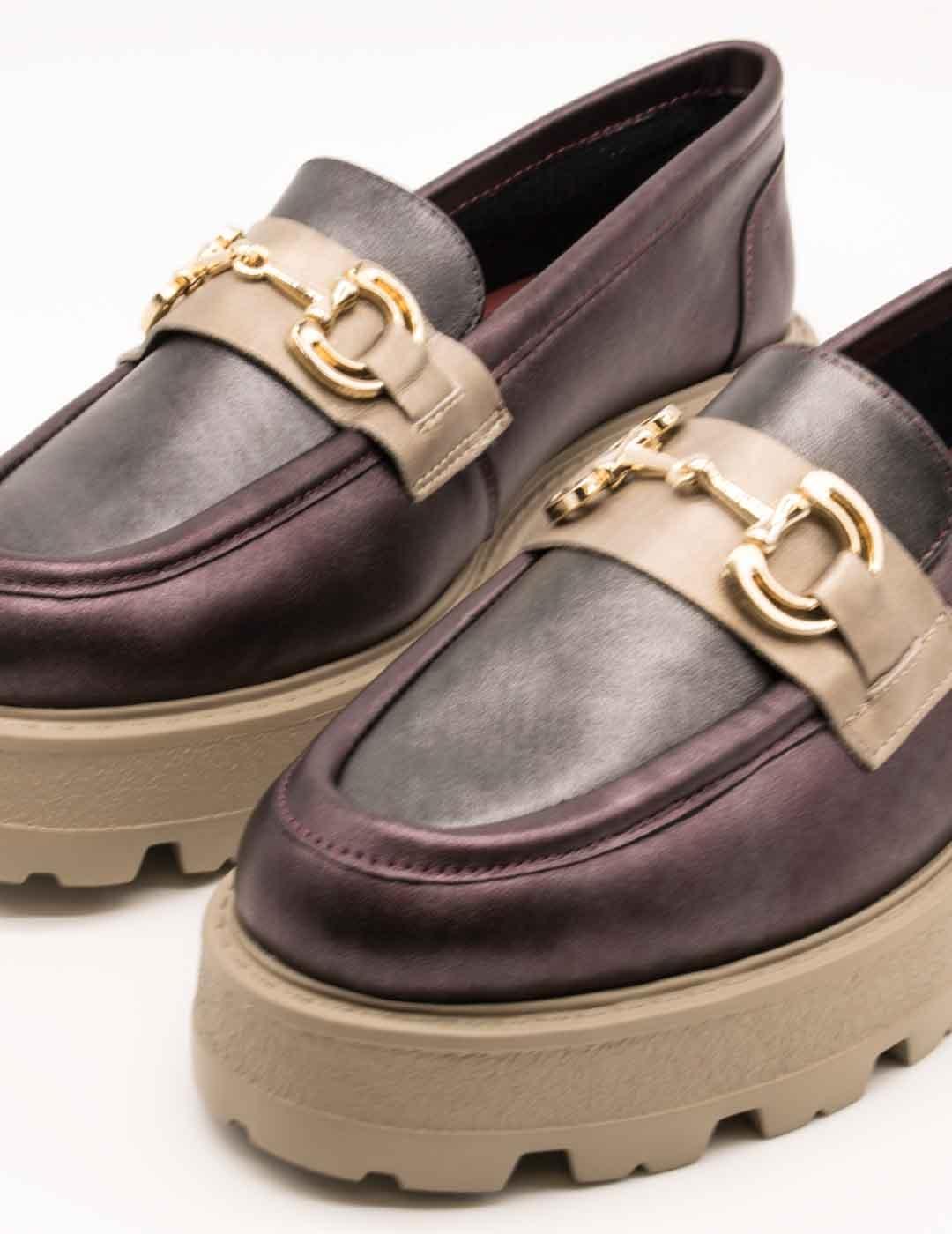 Zapato 24HRS 26626 Combi Grape de Mujer