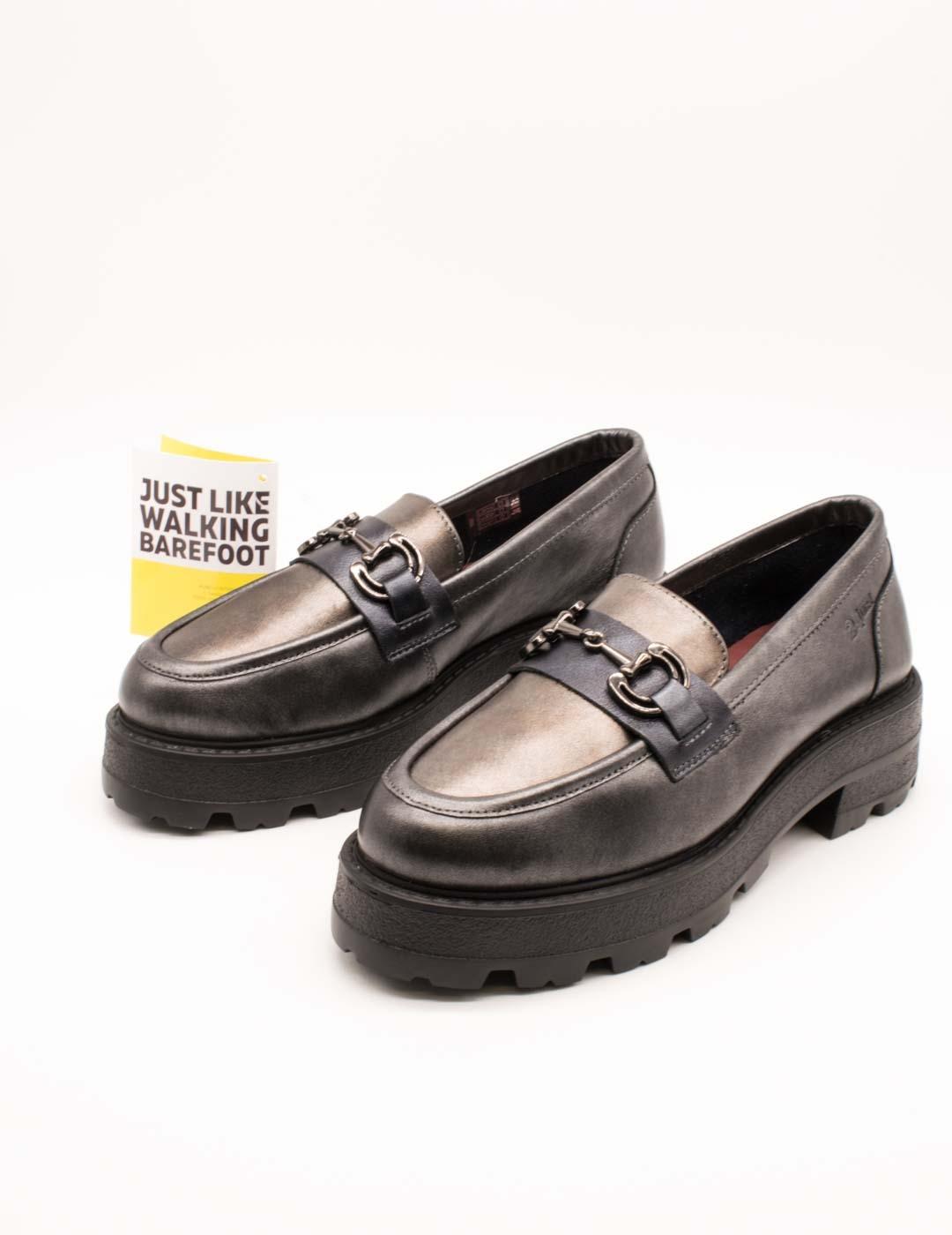 Zapato 24HRS 26626 Combi Antracita de Mujer