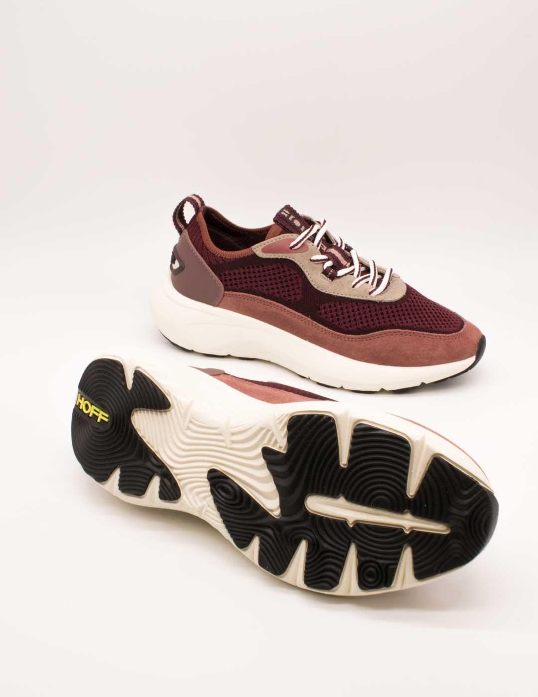 Deportivo Hoff Traveler Burgundy de Mujer