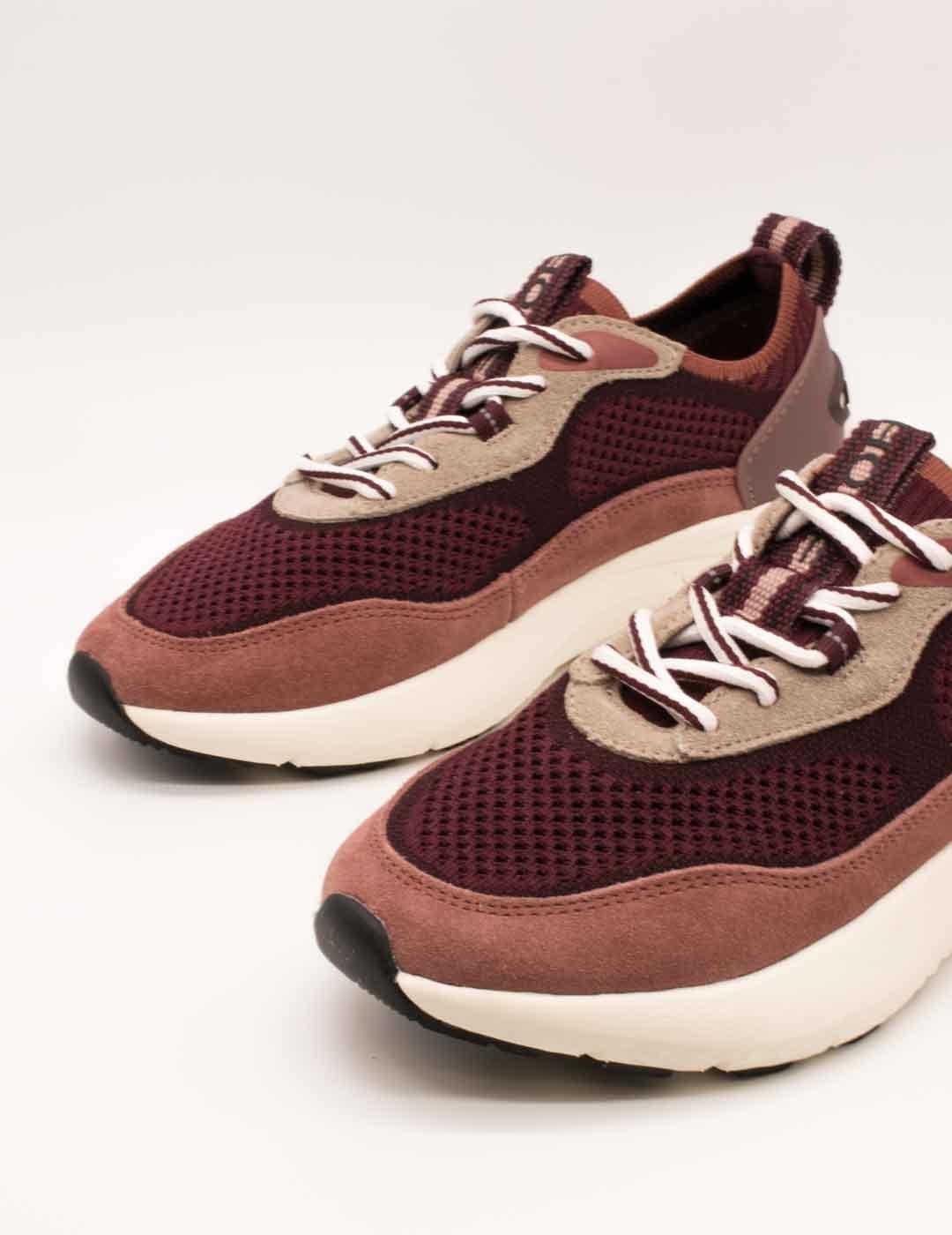 Deportivo Hoff Traveler Burgundy de Mujer