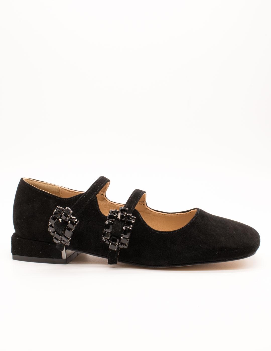 Zapato Alma en Pena I250100 Suede Black de Mujer