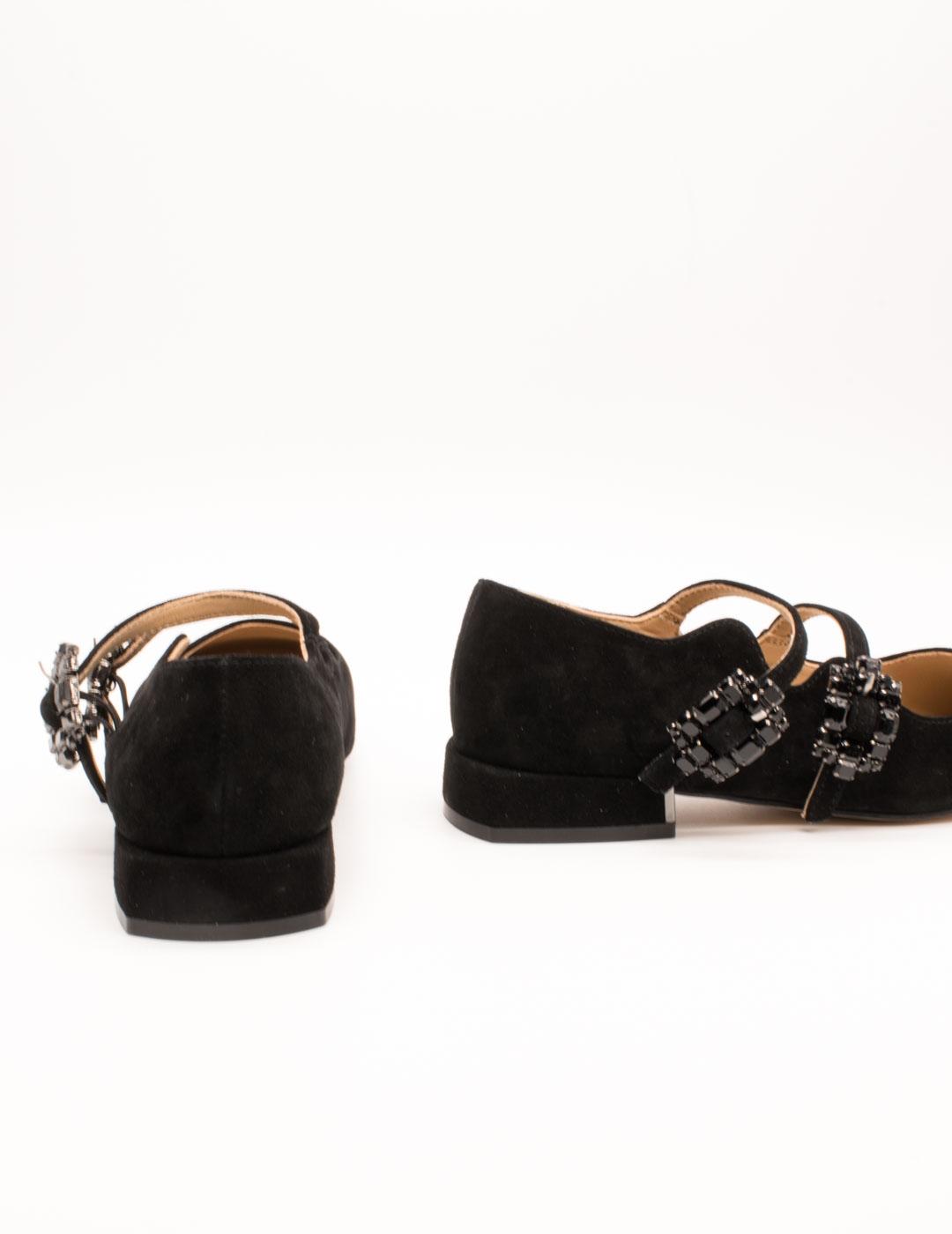 Zapato Alma en Pena I250100 Suede Black de Mujer