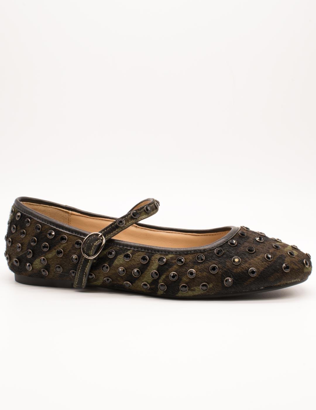 Bailarina Alma en Pena I250182 Military Green de Mujer