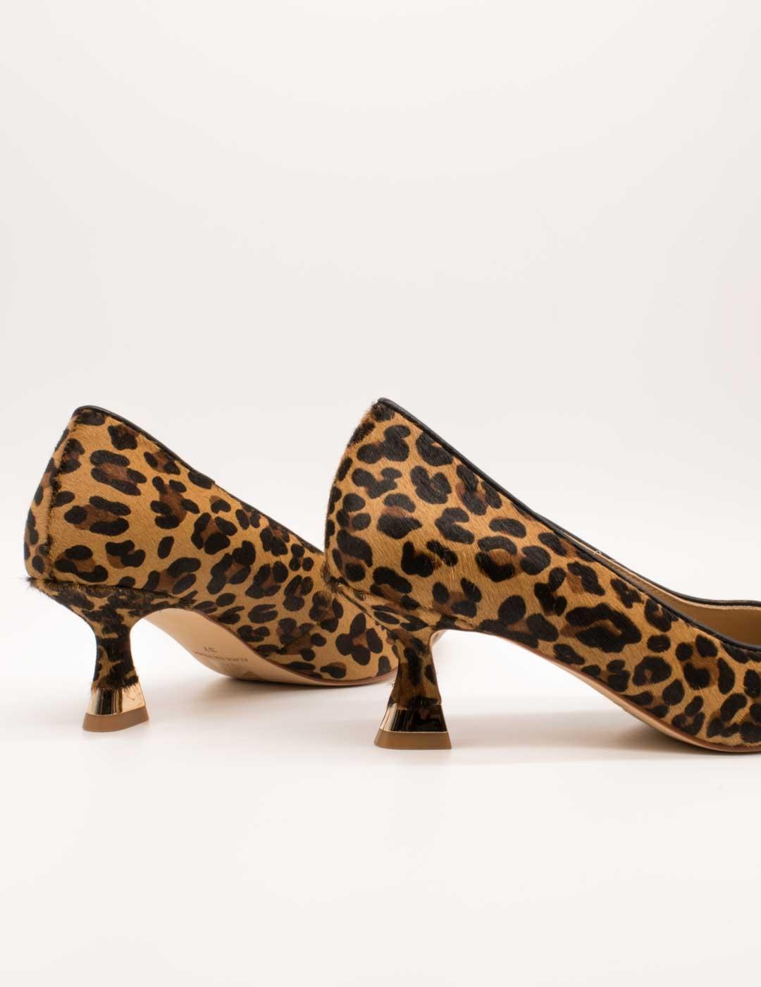 Zapato Alma en Pena I250516 Leopard Camel de Mujer
