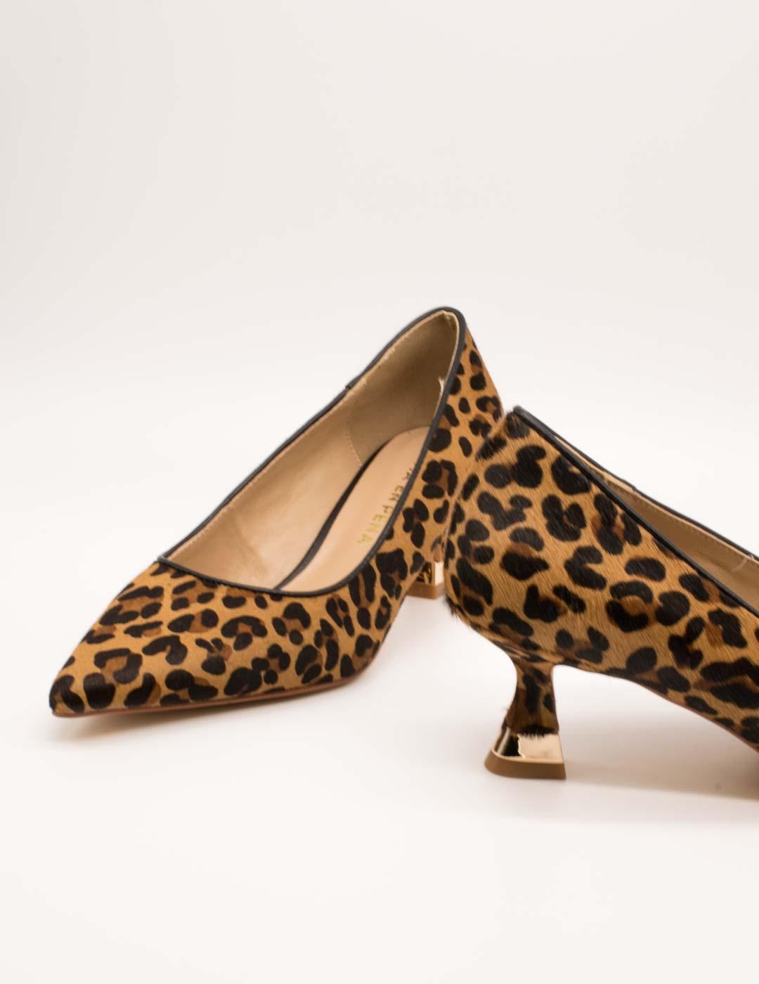 Zapato Alma en Pena I250516 Leopard Camel de Mujer