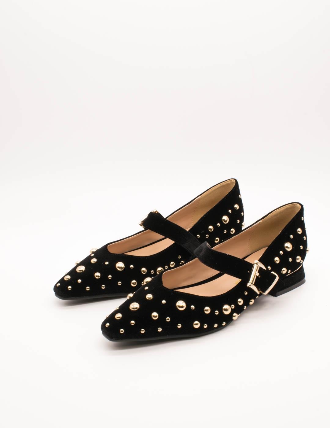 Zapato Alma en Pena I2550500 Velvet Black de Mujer