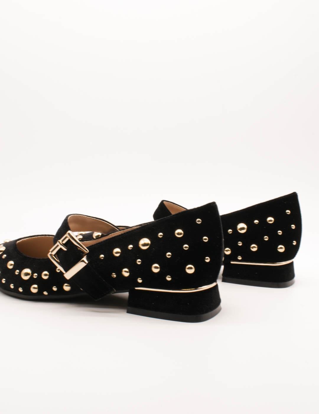 Zapato Alma en Pena I2550500 Velvet Black de Mujer