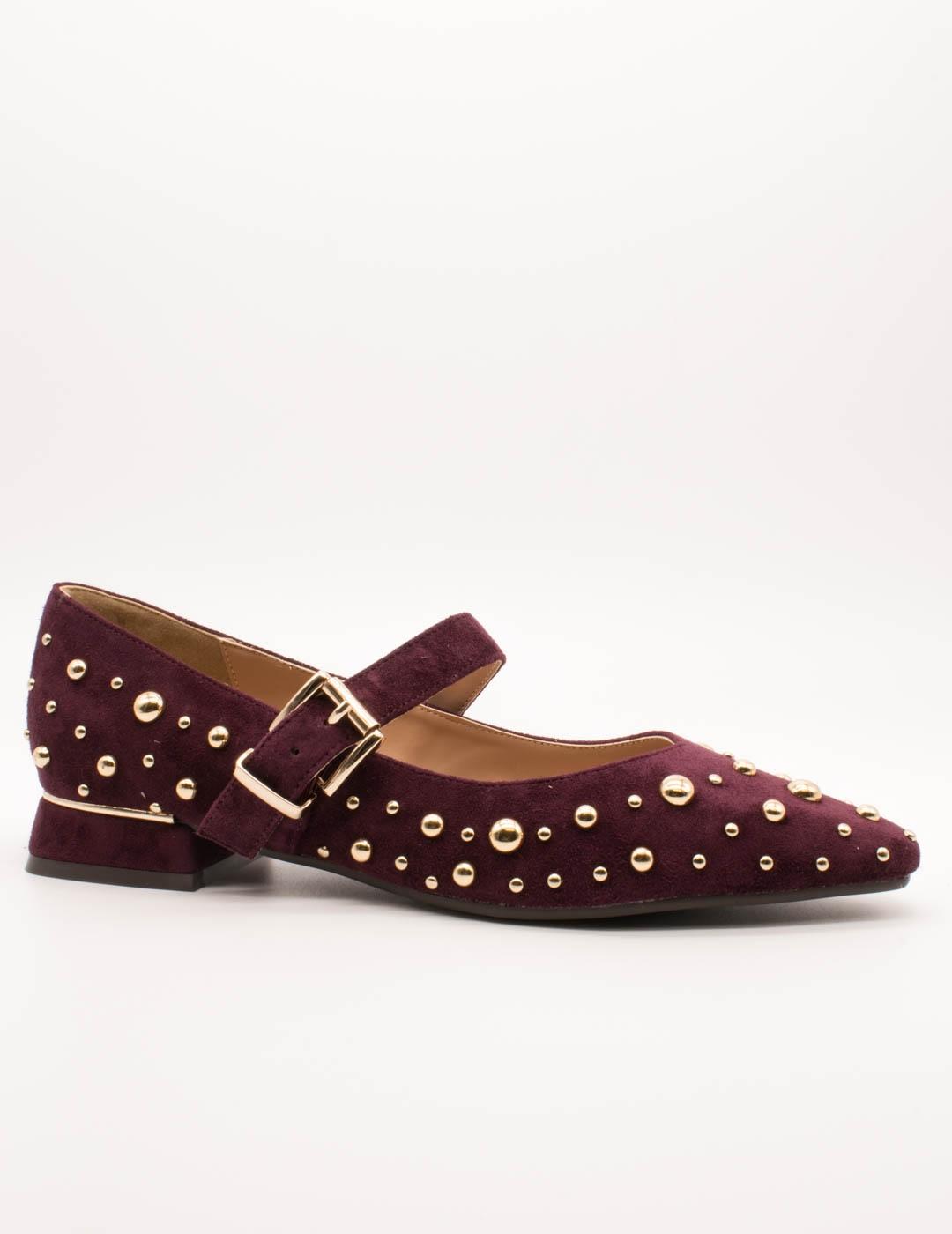 Zapato Alma en Pena I2550500 Suede Wine de Mujer