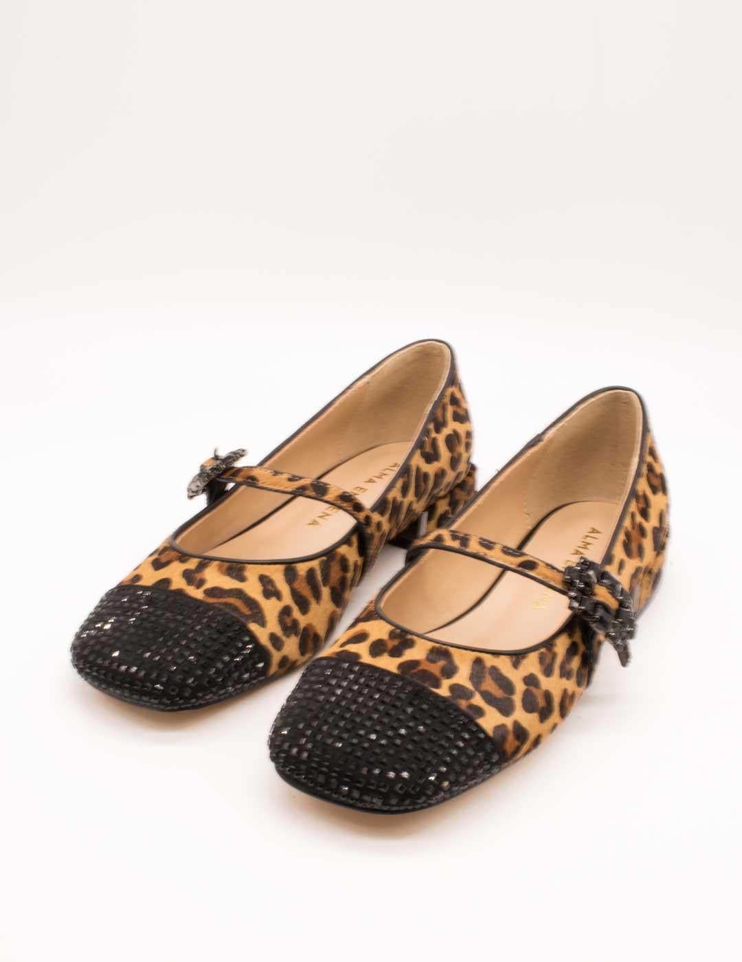 Zapato Alma en Pena I250102 Combi Leopard de Mujer