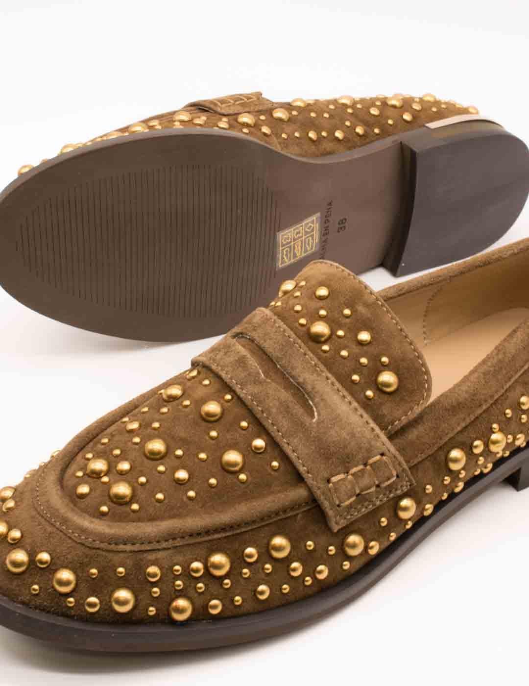 Zapato Alma en Pena I250200 Suede Brown de Mujer