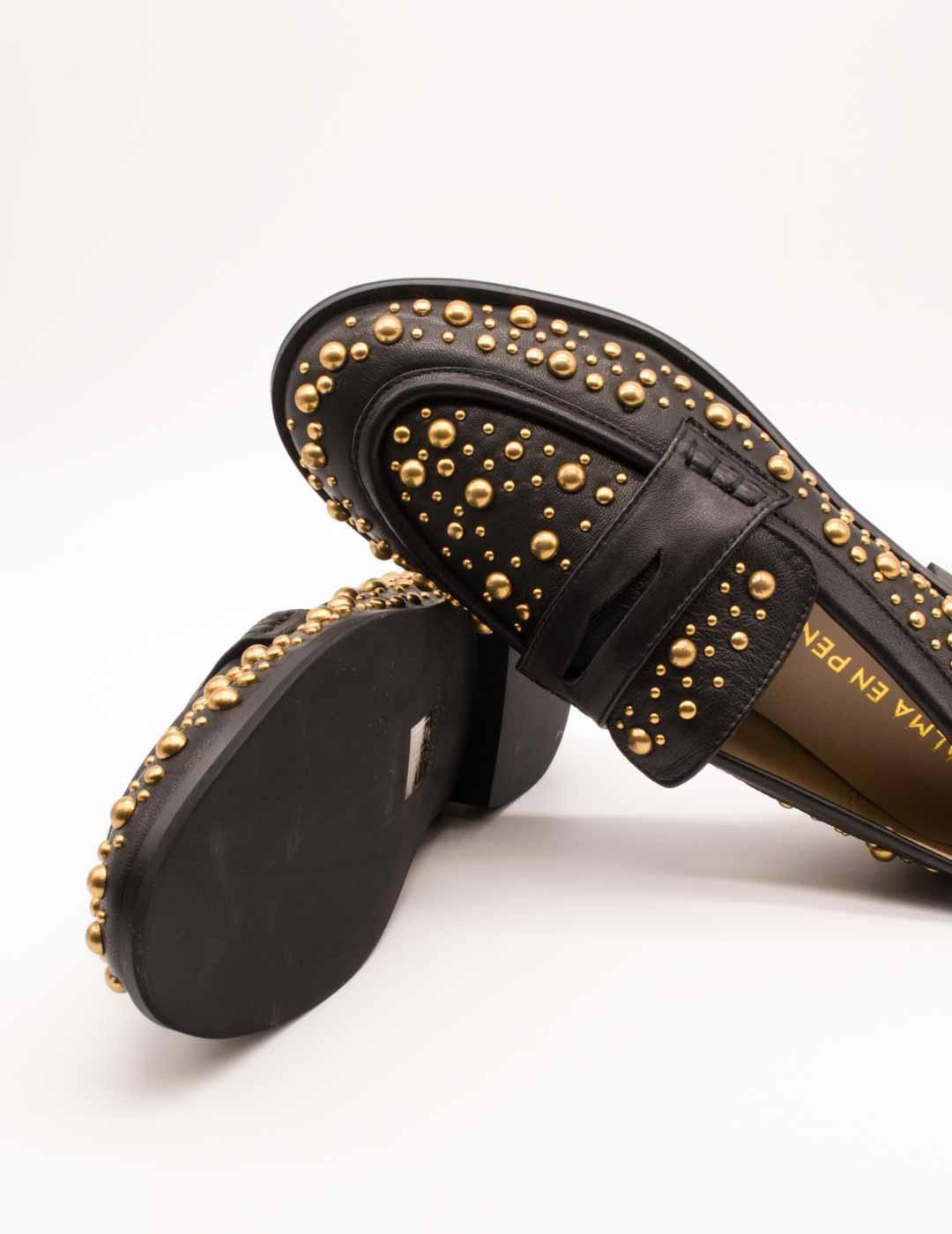 Zapato Alma en Pena I250200 Napa Black de Mujer