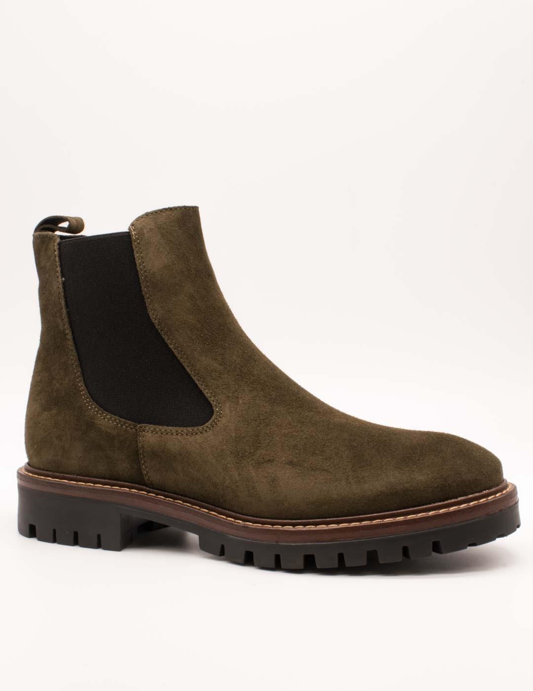 Botín Alpe 2609-11-40 Baby Silk Musgo de Mujer