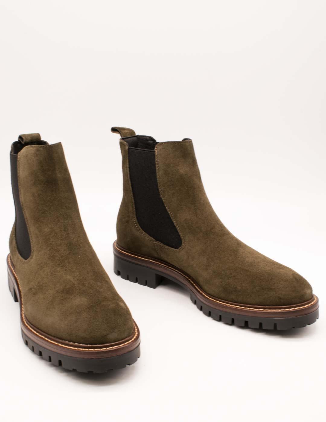 Botín Alpe 2609-11-40 Baby Silk Musgo de Mujer