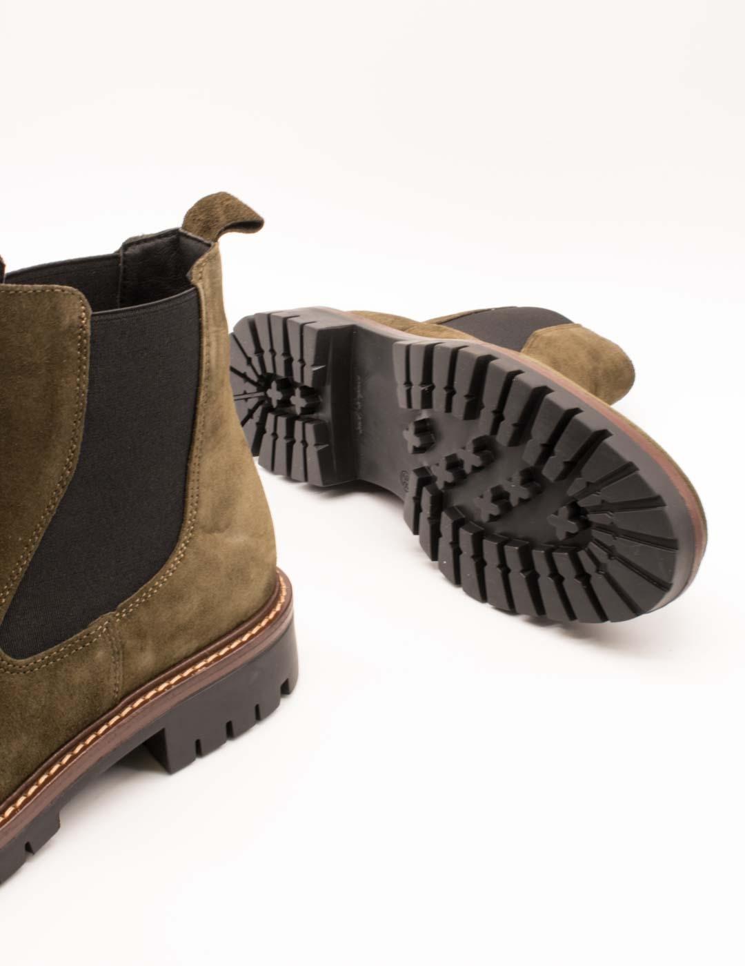 Botín Alpe 2609-11-40 Baby Silk Musgo de Mujer