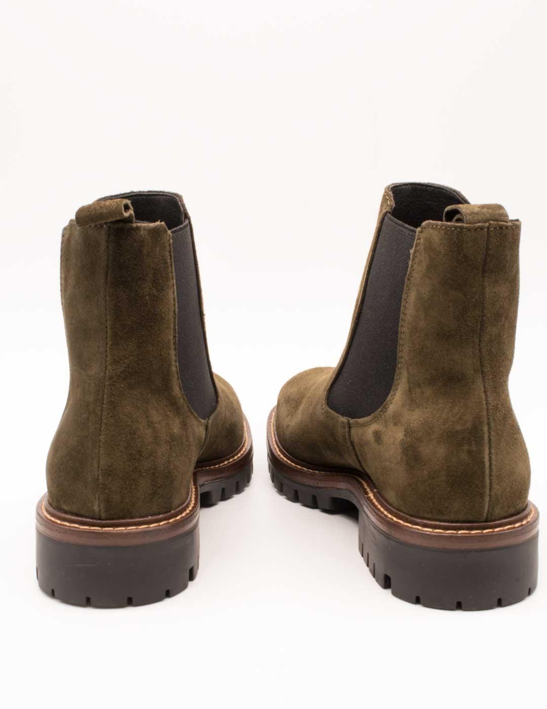 Botín Alpe 2609-11-40 Baby Silk Musgo de Mujer