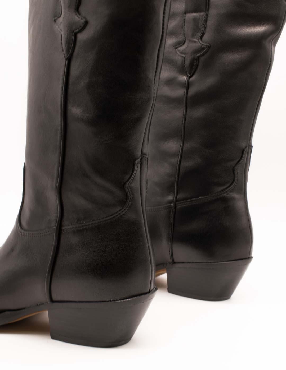 Bota Alpe 5546-37-05 Redwood Negro  de Mujer