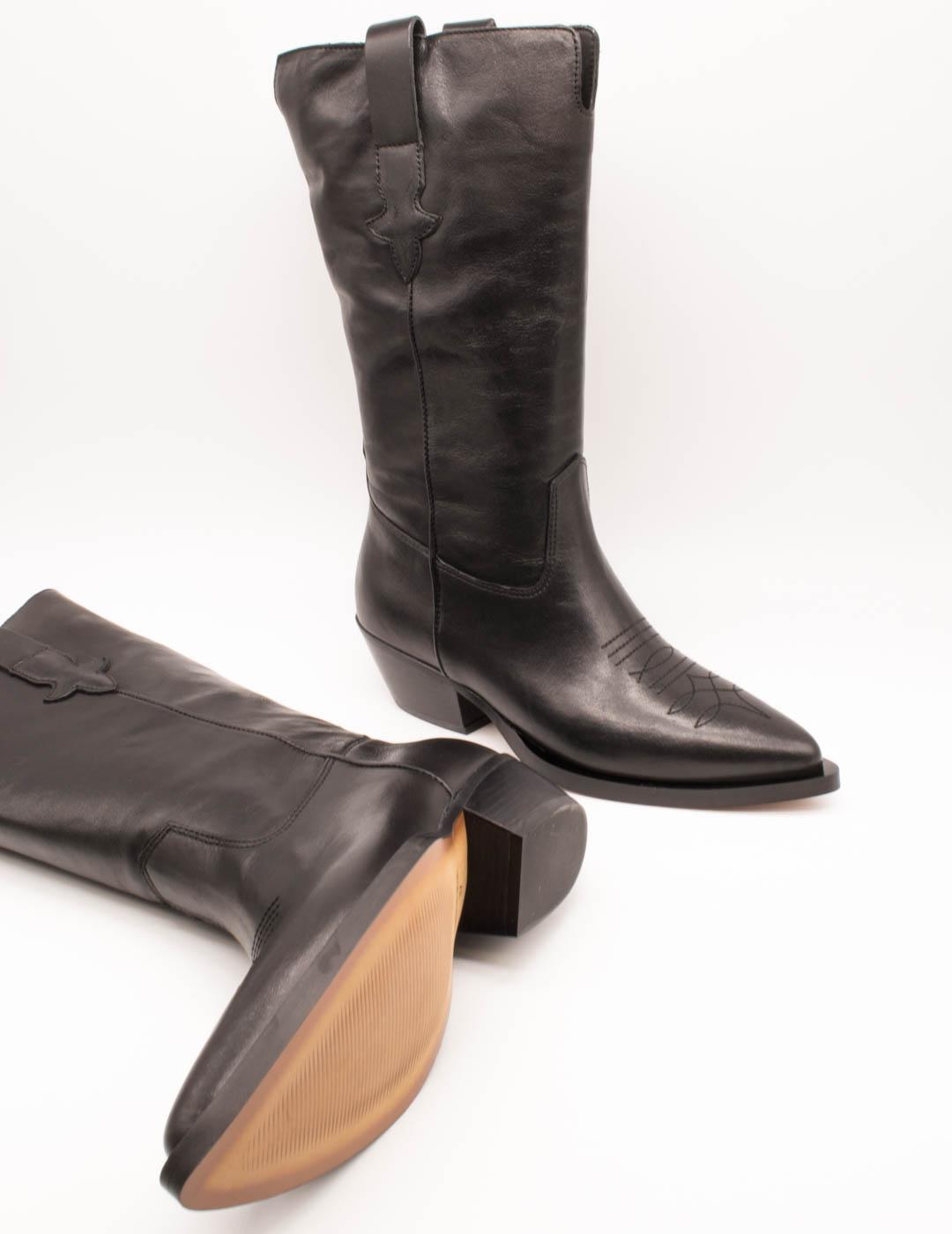 Bota Alpe 5546-37-05 Redwood Negro  de Mujer