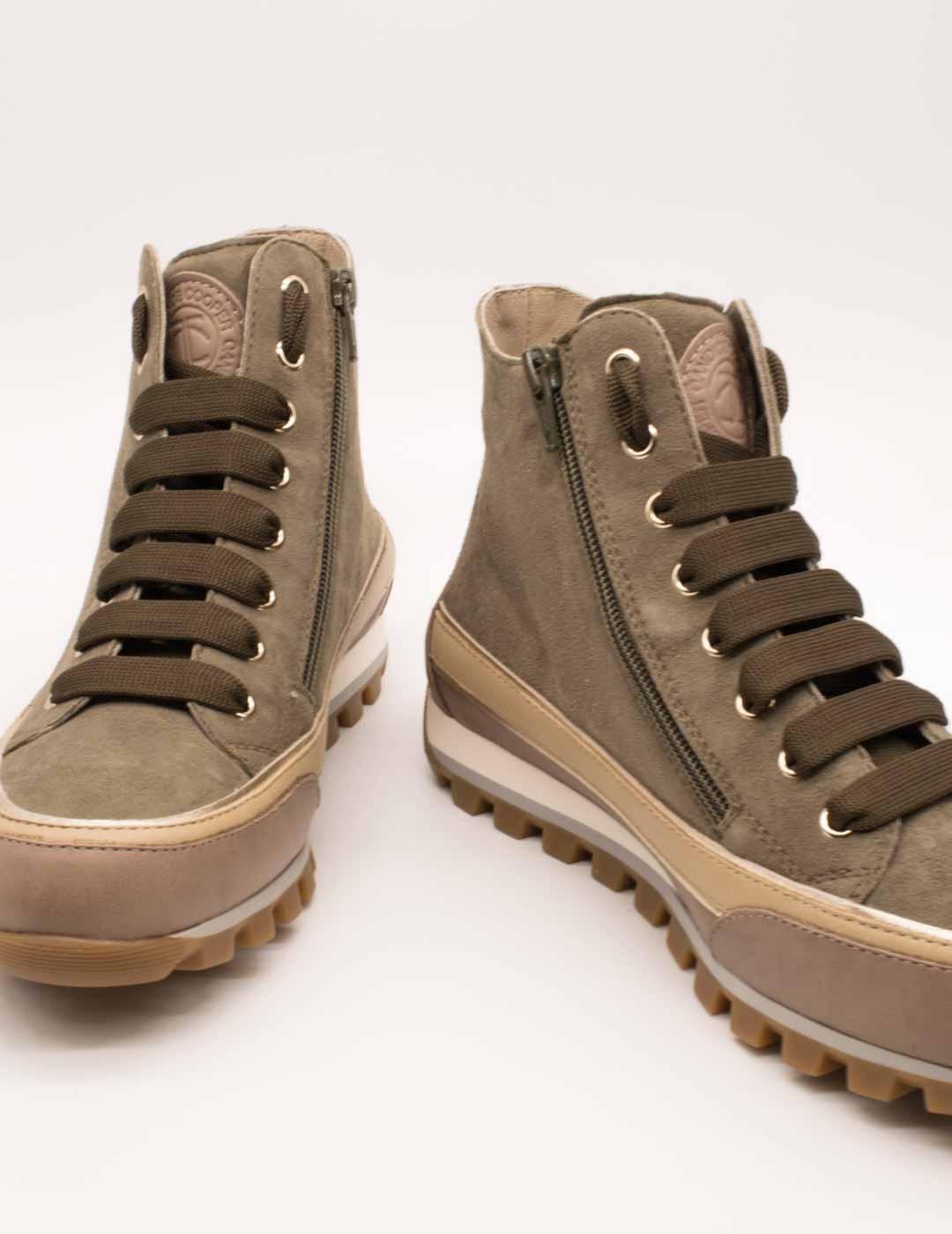 Botín Candice Cooper 2018031-02 Janis Taupe de Mujer