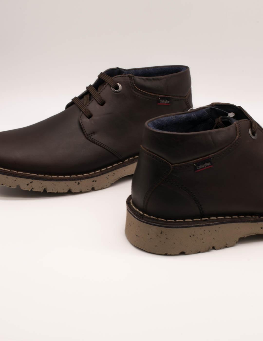 Botín Callaghan 55500 Rain 1.4 Marrón Oscuro de Hombre