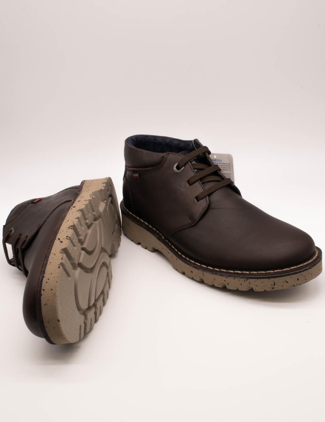 Botín Callaghan 55500 Rain 1.4 Marrón Oscuro de Hombre