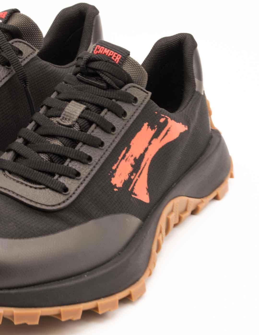 Deportivo Camper K201854-001 Drif Trail Negro de Mujer