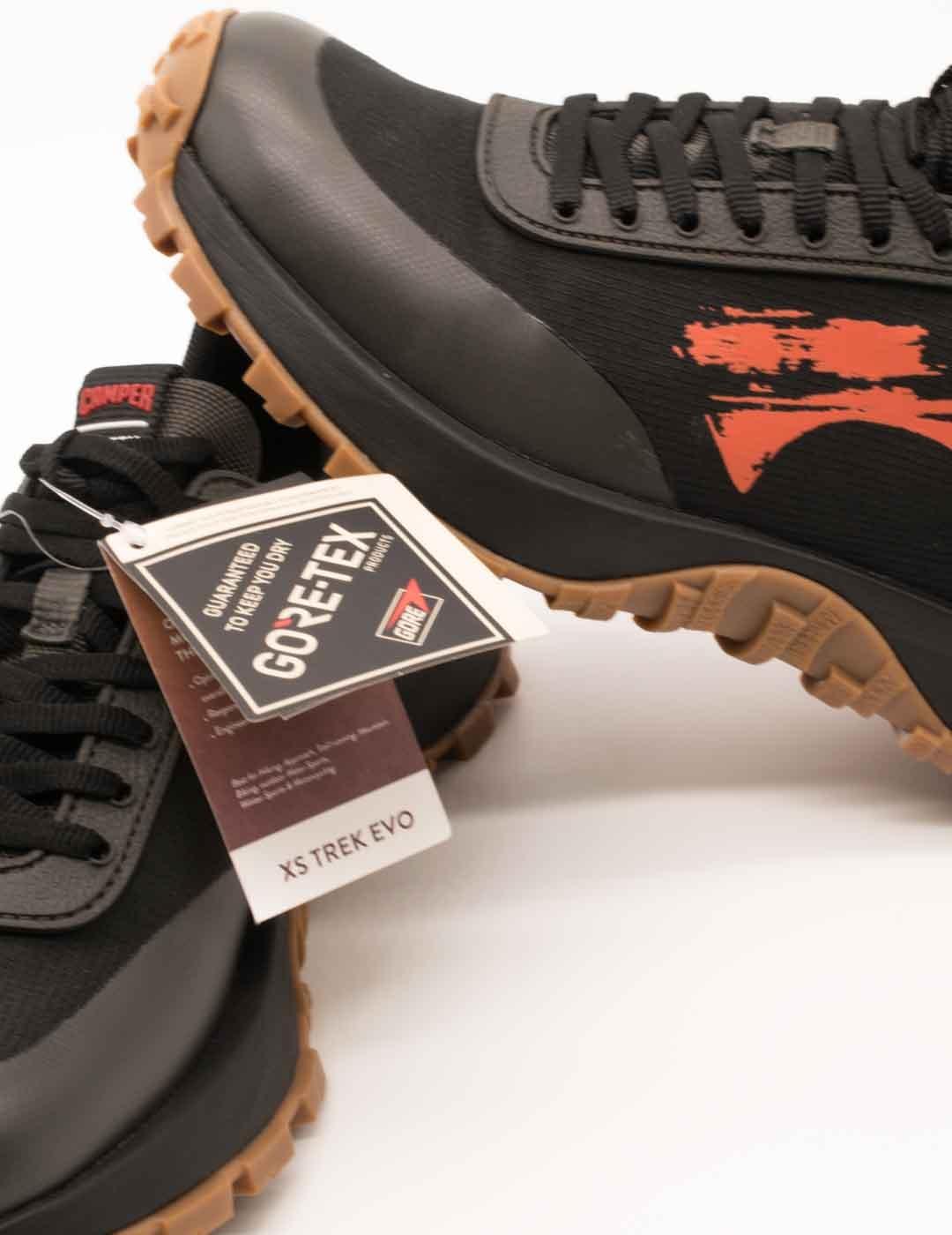 Deportivo Camper K201854-001 Drif Trail Negro de Mujer