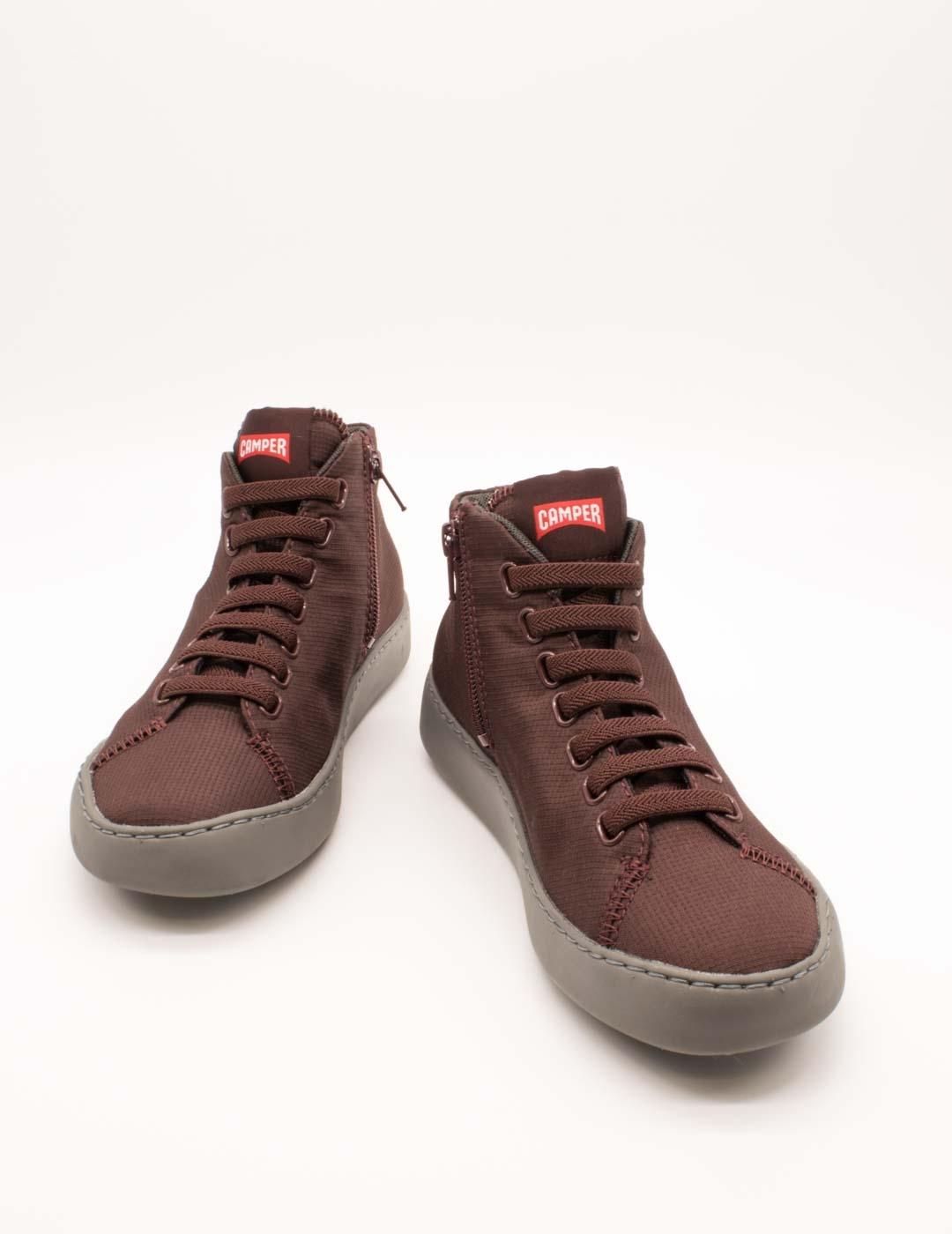 Botín Camper K400374-031 Peu Burdeos de Mujer