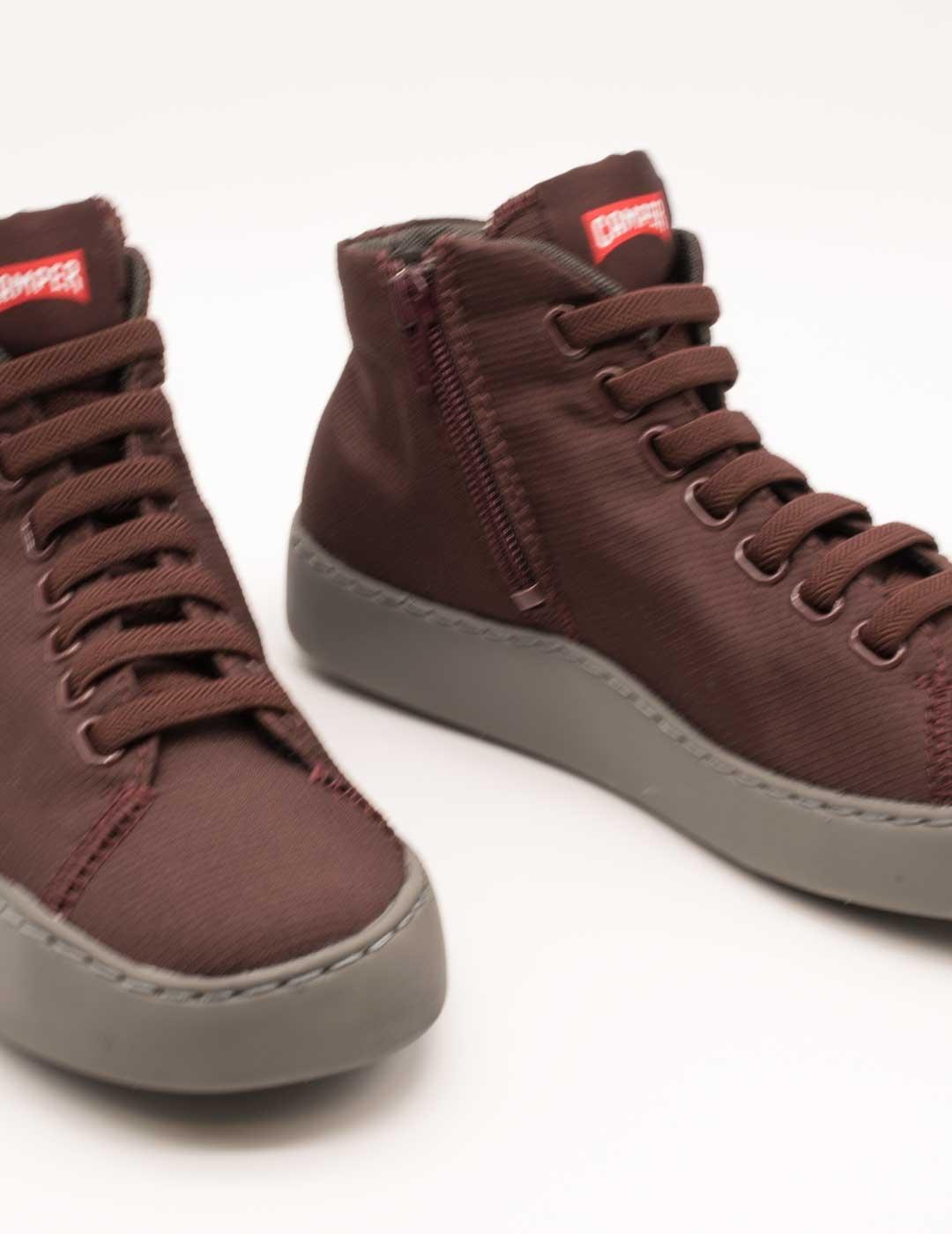 Botín Camper K400374-031 Peu Burdeos de Mujer