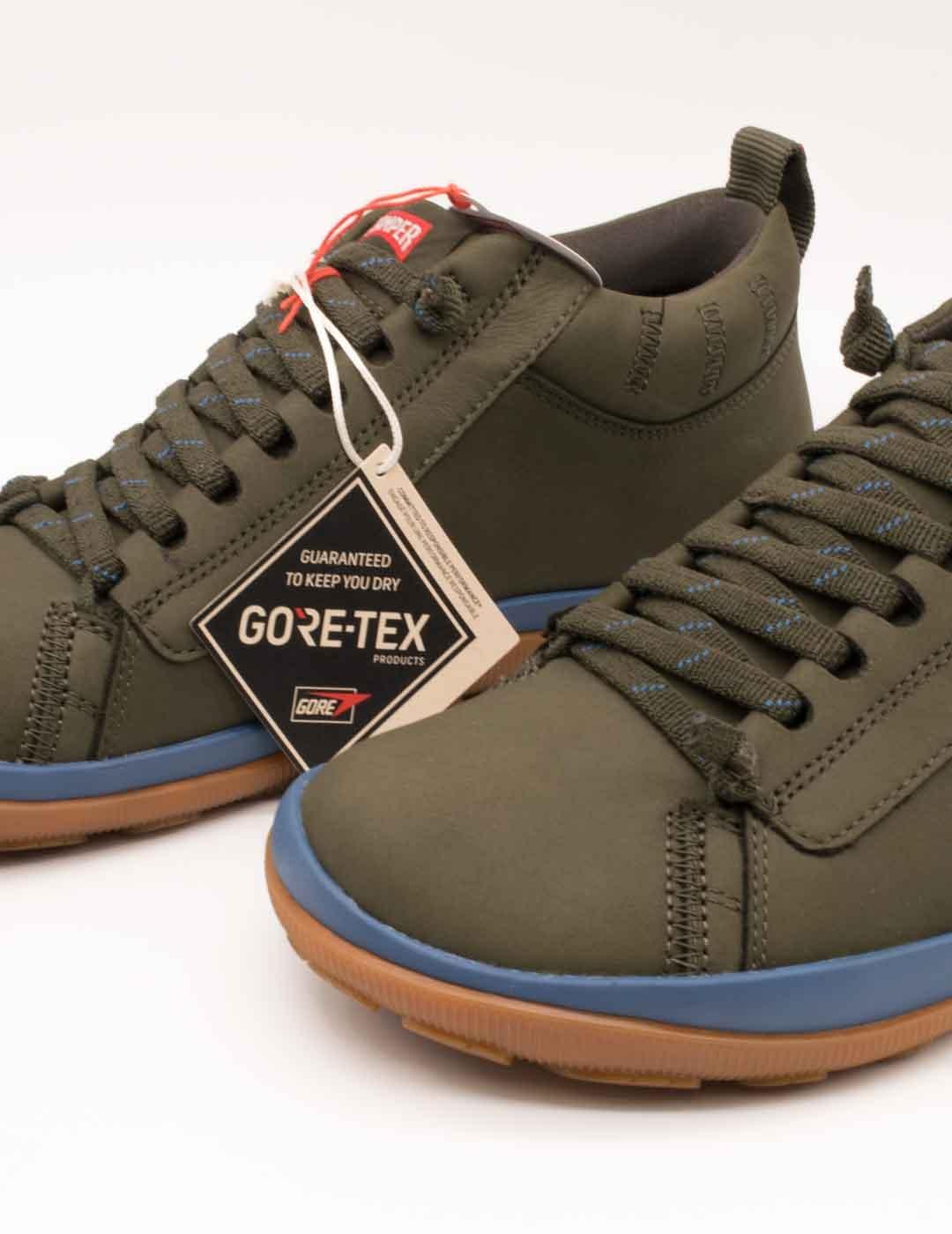 Zapato Camper K300285-046 Peu Pista Verde de Hombre