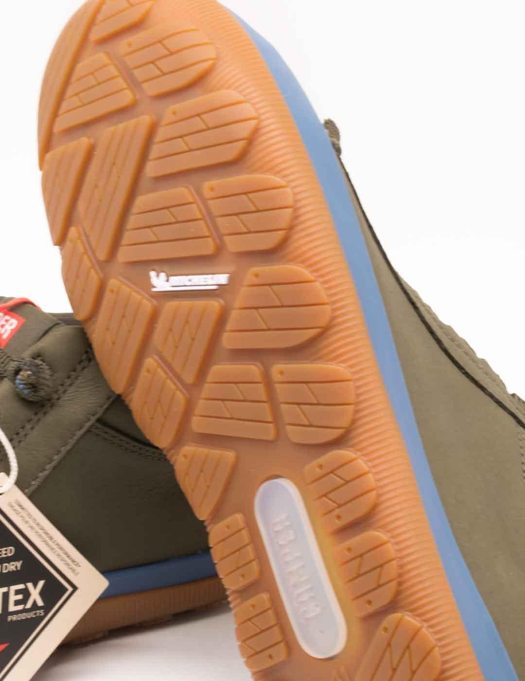 Zapato Camper K300285-046 Peu Pista Verde de Hombre