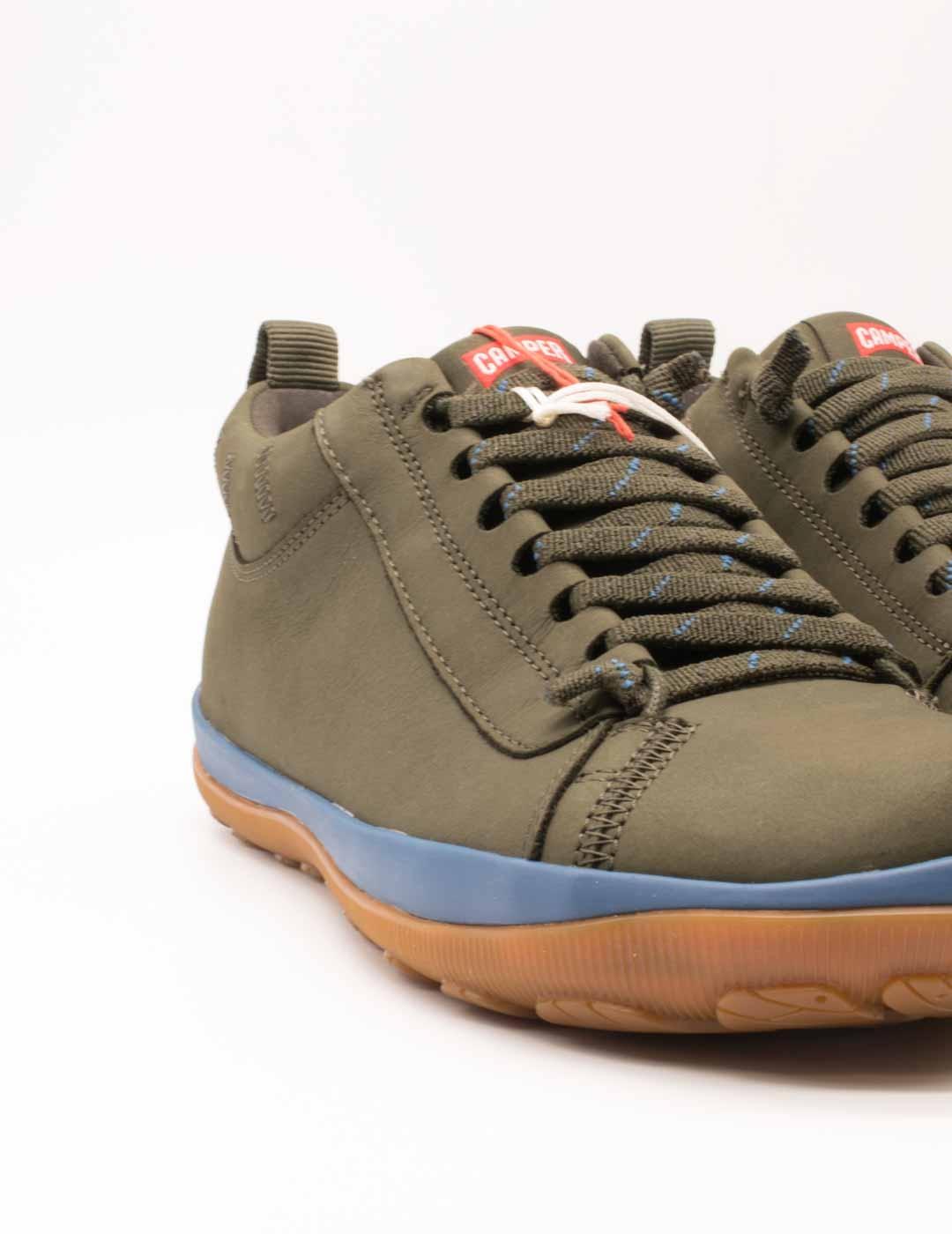 Zapato Camper K300285-046 Peu Pista Verde de Hombre