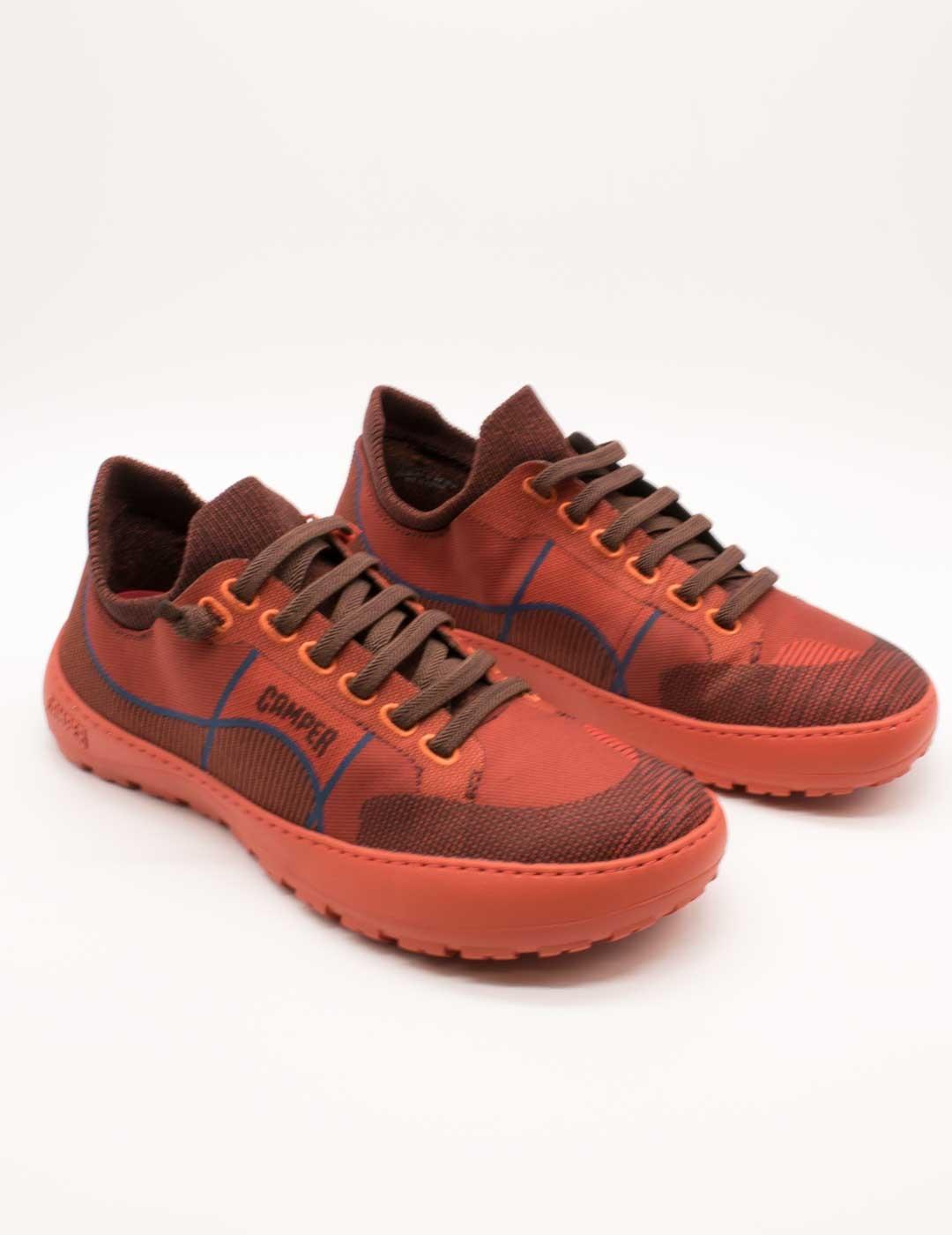 Deportivo Camper K101007-007 Peu Sera Red de Hombre