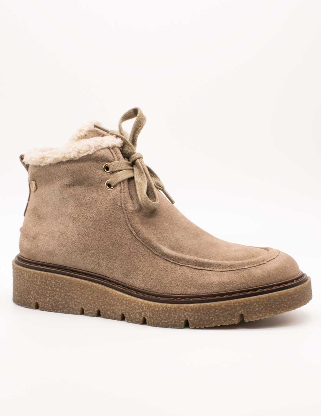 Botín Carmela 162670-04 Taupe de Mujer