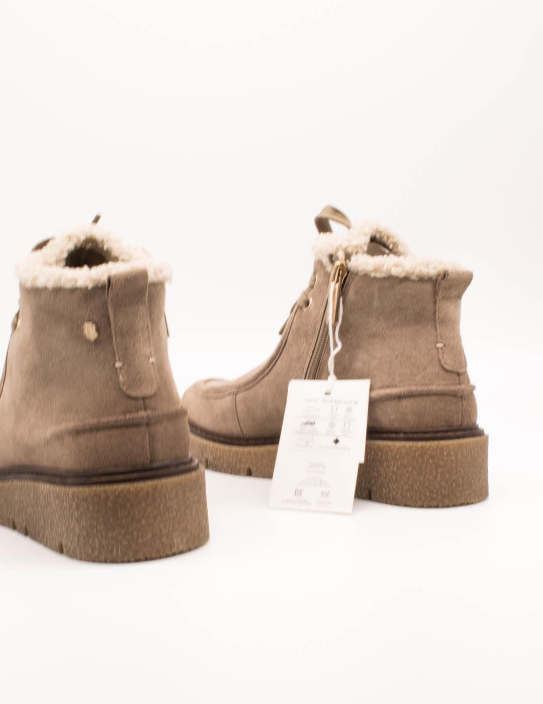 Botín Carmela 162670-04 Taupe de Mujer